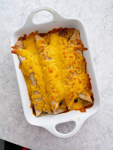 Black Bean Enchiladas - Summer Comfort Food