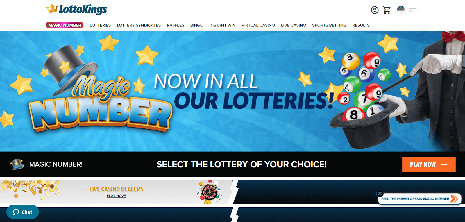 LottoKings lottery sites