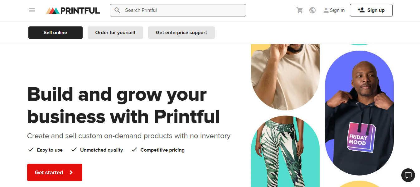 printful print on demand company