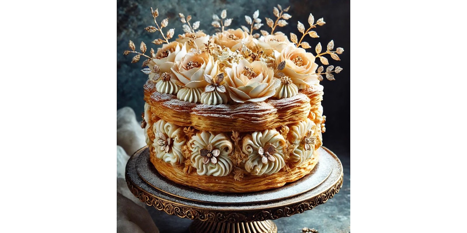 Marie Antoinette Cake: Easy to Make with Puff Pastry for an Elegant Touch