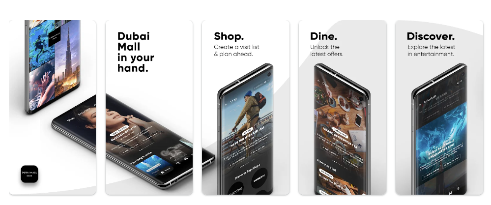 Examples of malls using indoor location services