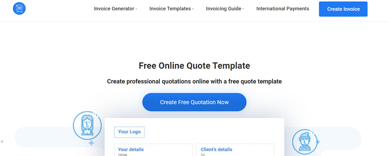 Free Invoice Builder Quote Template