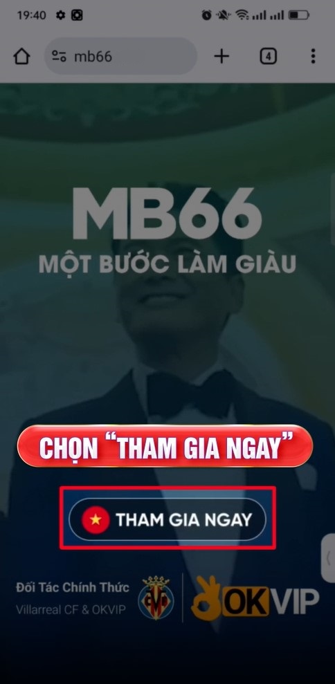 Chọn “Tham gia ngay”