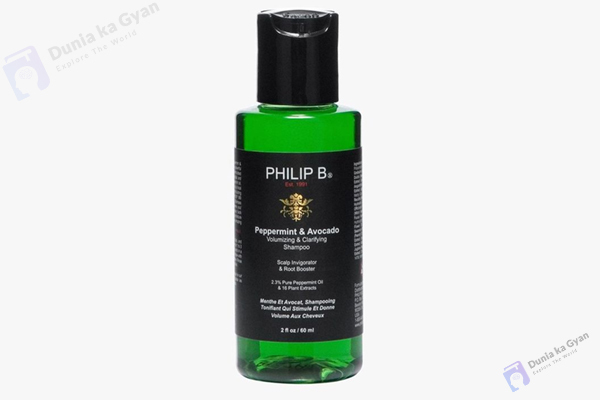 Philip B Peppermint and Avocado Volumizing & Clarifying Shampoo