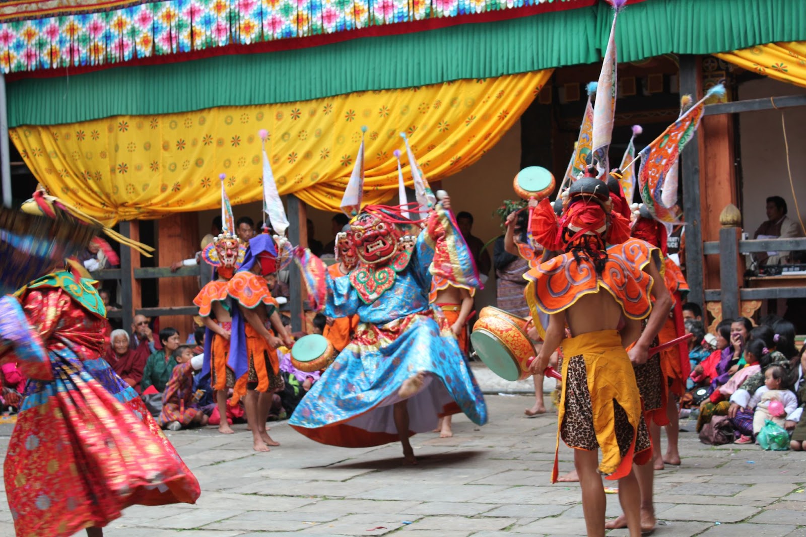 Tshechu Festival in Bhutan 

