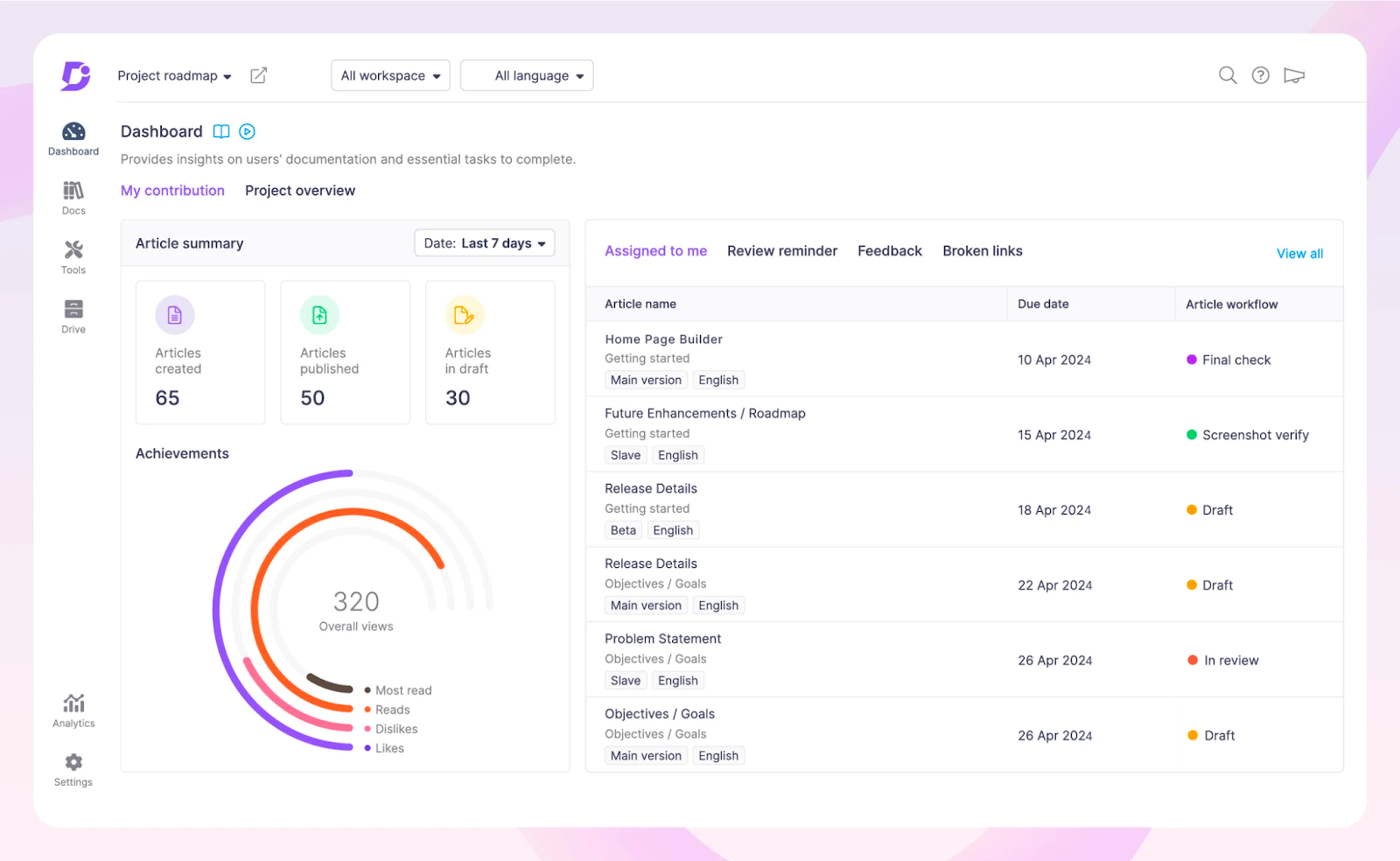 Document360 AI-powered Knowledge Base Portal