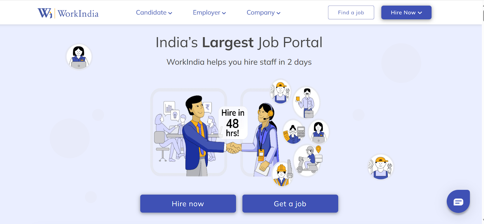 workindia website