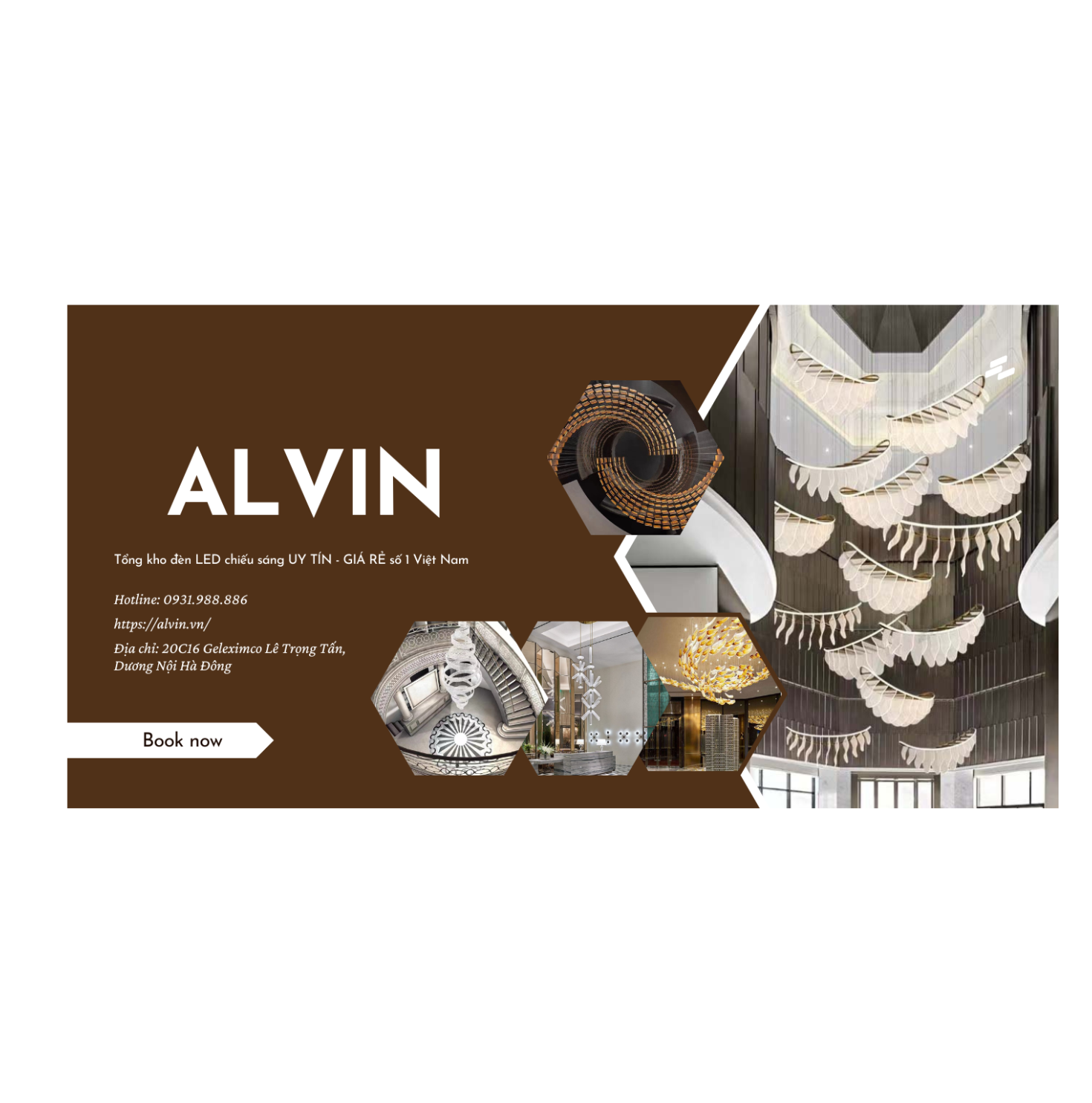 Alvin - địa chỉ cung cấp đèn uy tín