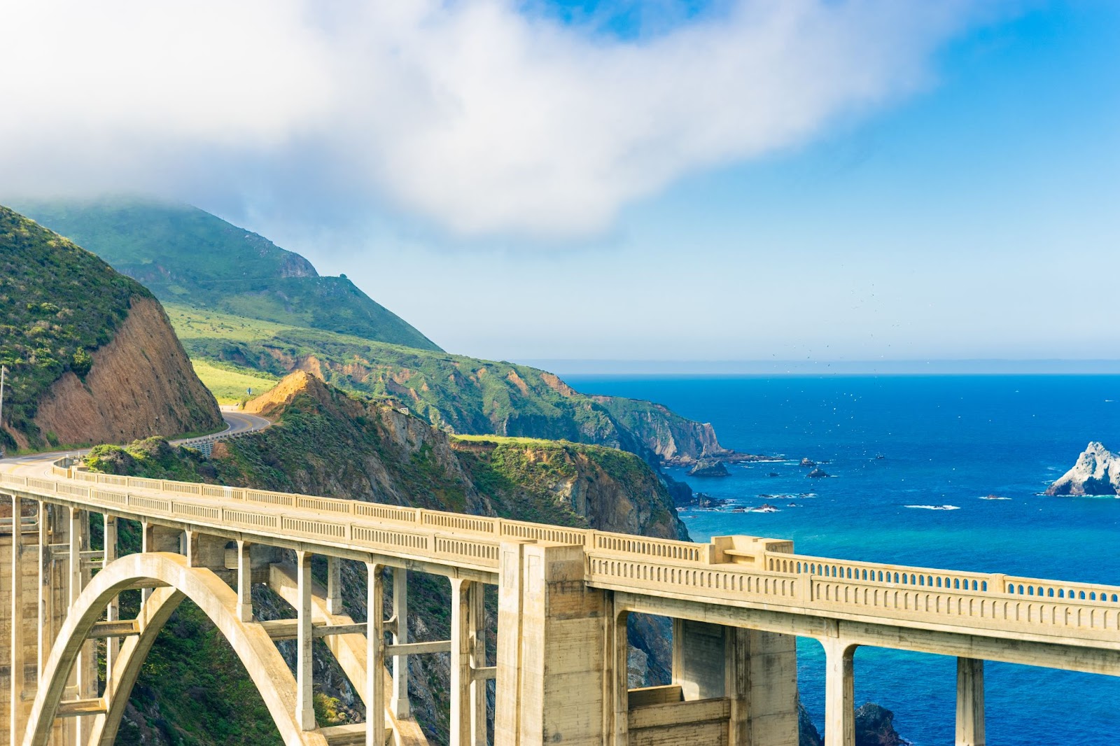 Bridge on the Pacific Coast Highway