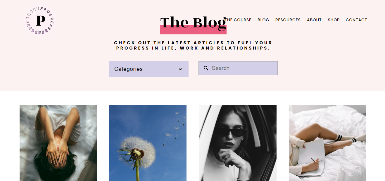 The Progress Co - one of the best lifestyle blogs