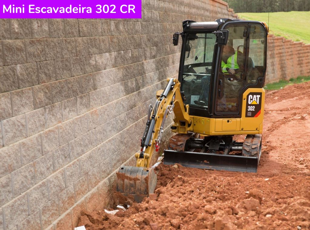 Catálogo Mini Escavadeira 302 CR Caterpillar