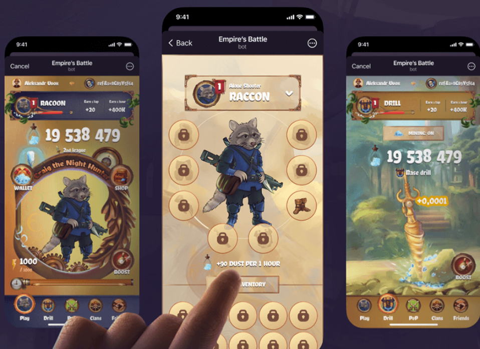 Empire Battle крипто игра