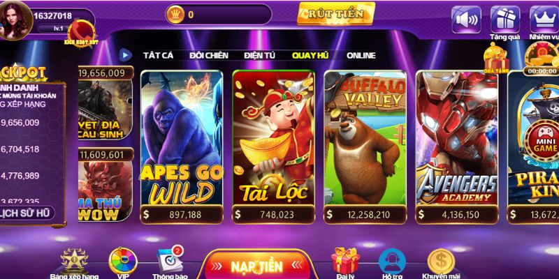 Tài lộc 68 game bài đang hot trên cộng đồng quay hũ