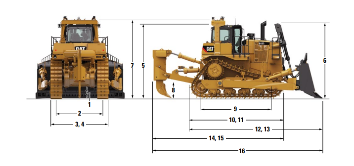 Catálogo Trator de Esteira D10 T2 Caterpillar
