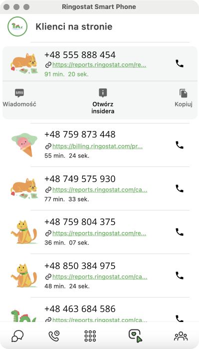 sprzedaż przez telefon, metody sprzedaży telefonicznej, telefon, wewnętrzna, aplikacja Ringostat do połączeń