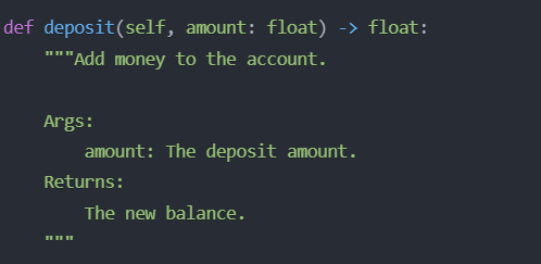 function-level-docstring