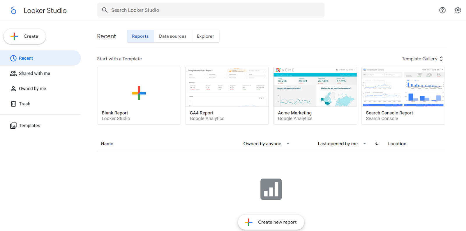 looker studio google's seo reporting tool