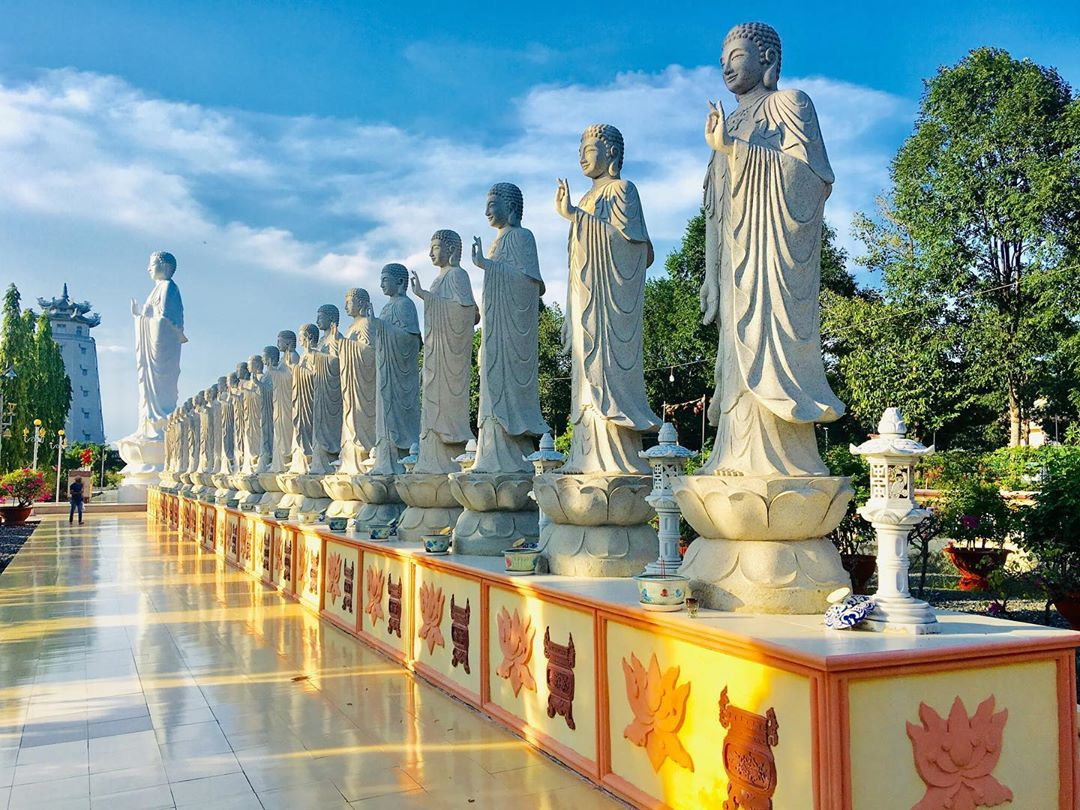 49 phật Quan âm Bồ tát tại chùa Đại Tòng Lâm