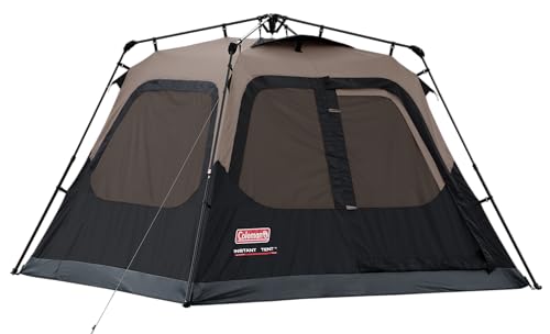 Coleman Weathertec Instant Camping Tent - Available in 4/6/8/10 Person ...