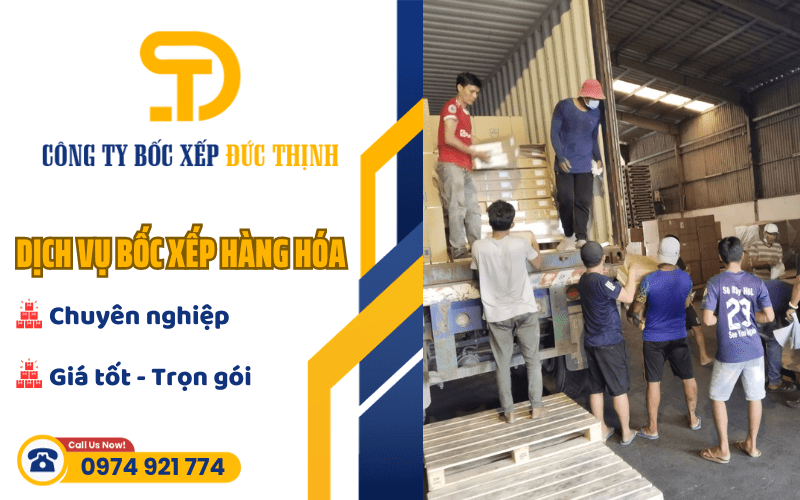 Dịch vụ bốc xếp hàng hóa Sài Gòn