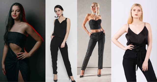 Black Sleeveless Shirts for Ladies