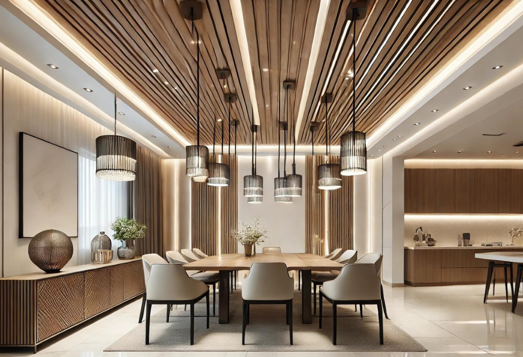 Modern Dining Room Ceiling Design