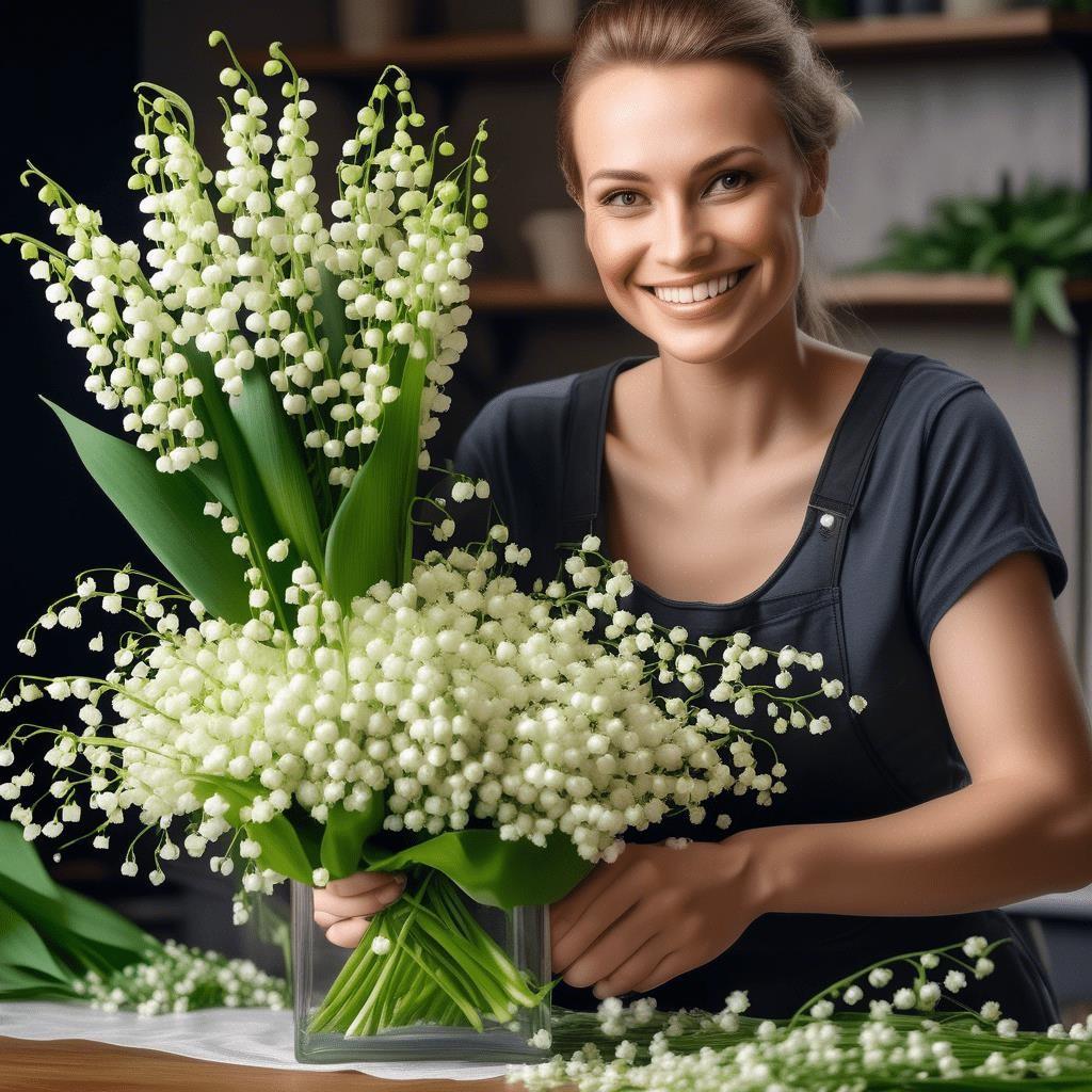 A person holding a bouquet of flowers  Description automatically generated