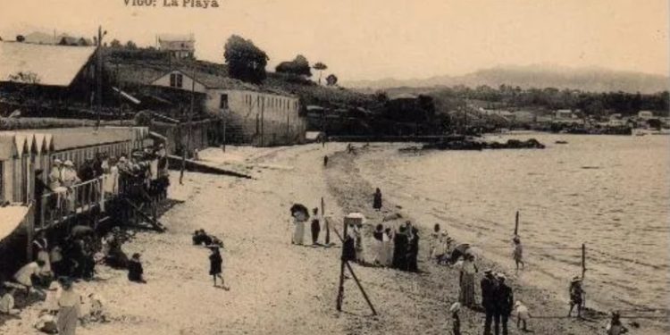 Las playas extintas de Vigo Vigo-la-playa-ppko-750x375