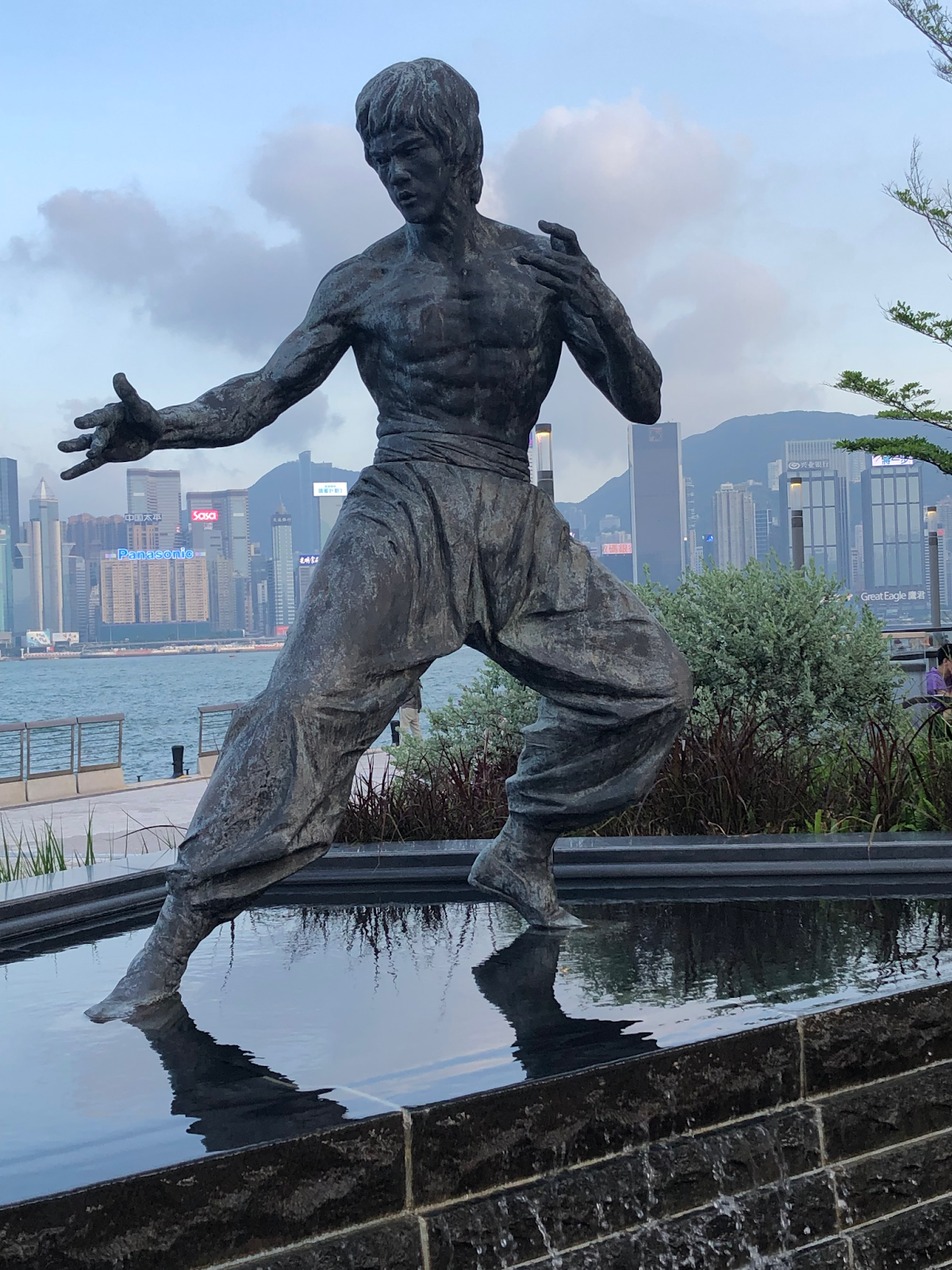 Statue in Hong Kong