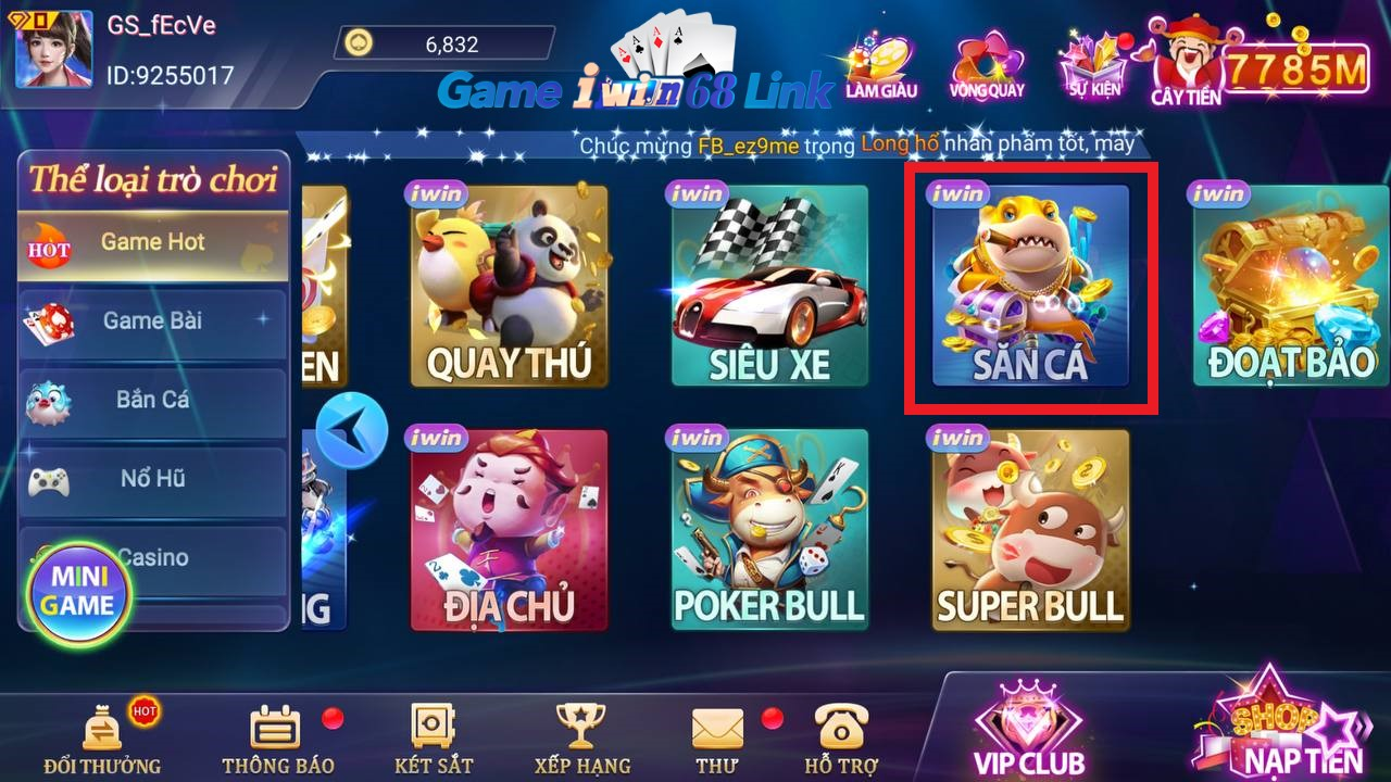 Gameiwin68.app - So sánh game bắn cá giữa Iwin68 và Man Club