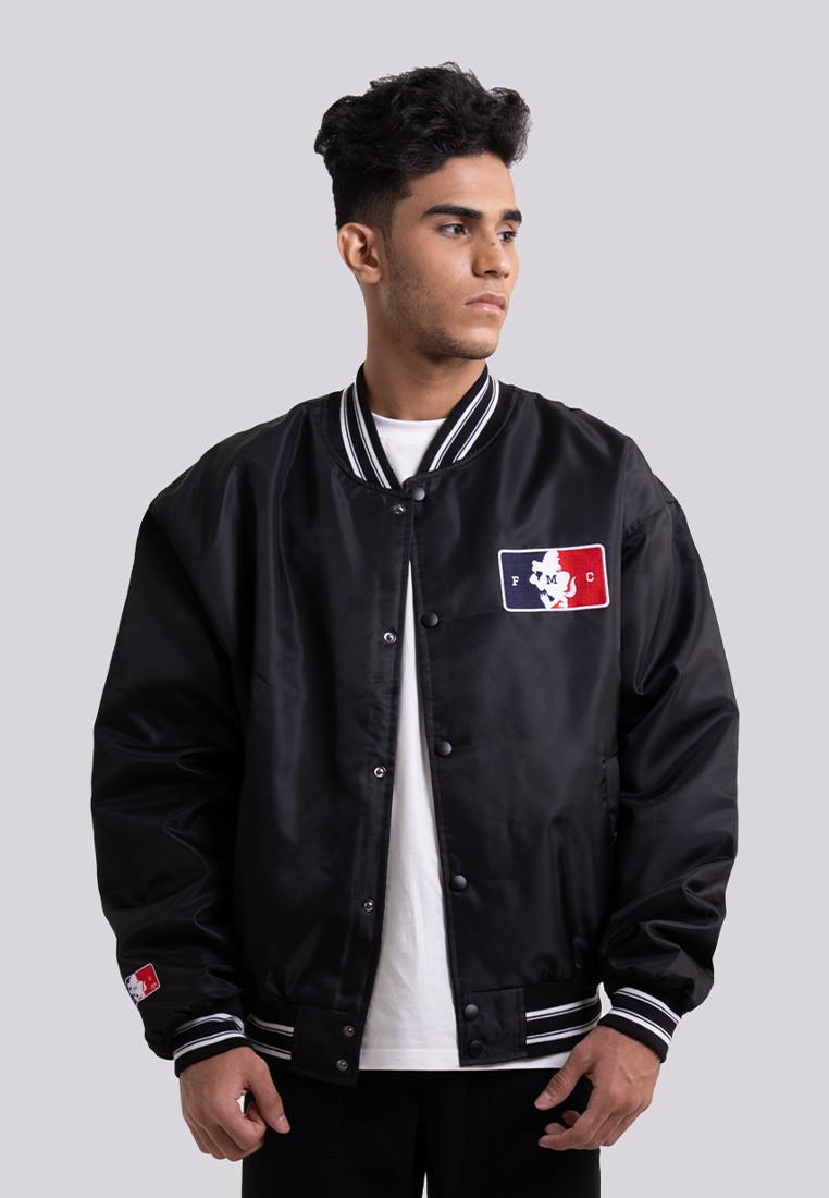 FMC IVY League Series Varsity Jacket Black