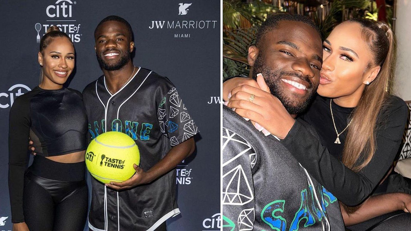 Frances Tiafoe shares his appreciation for girlfriend Ayan Broomfield