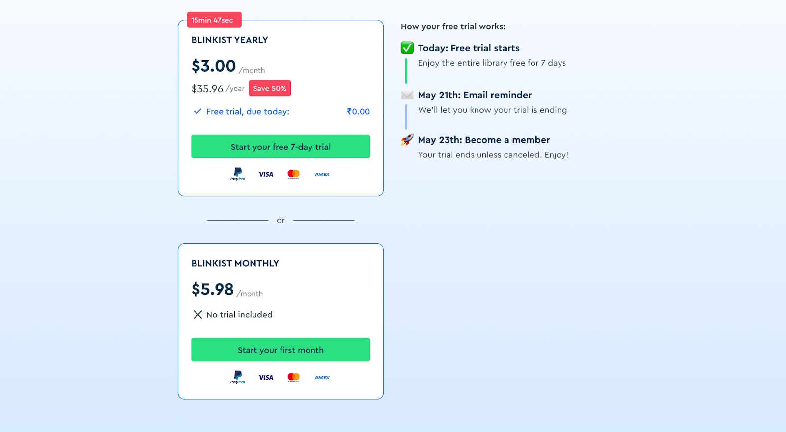 blinklist-pricing