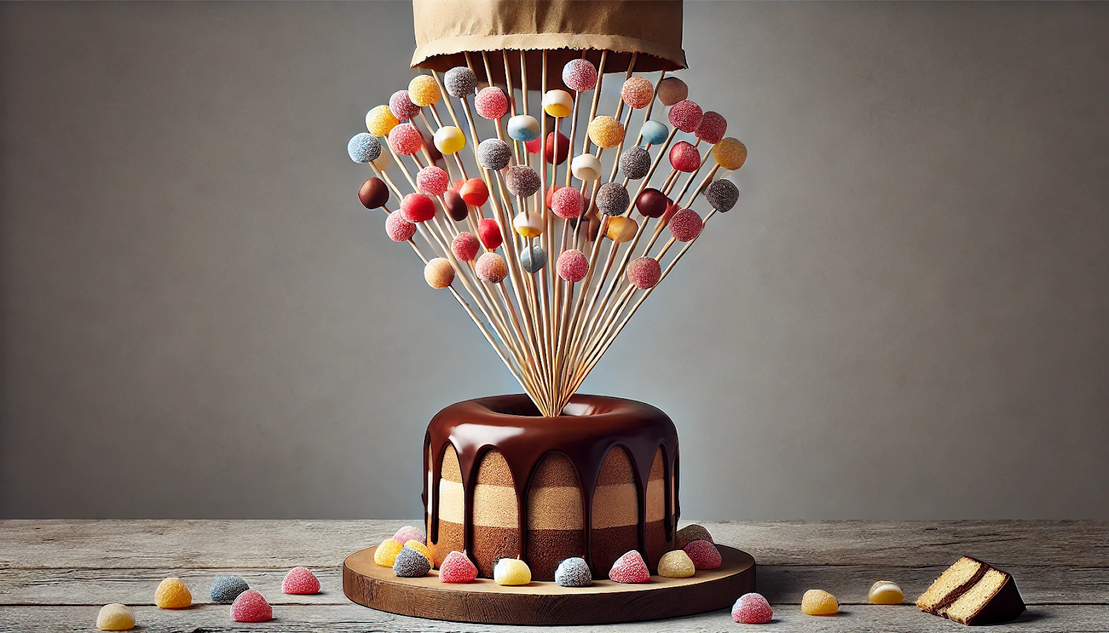 Gravity-Defying Sweetie Cake