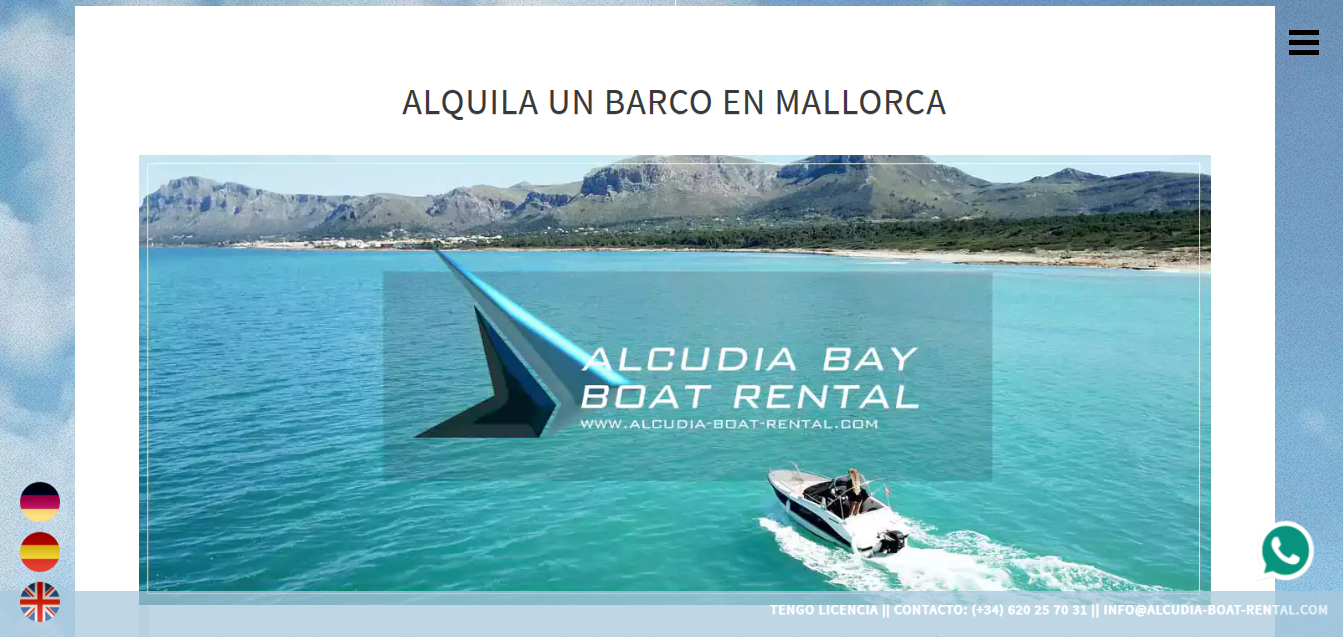 Excursiones marítimas en Mallorca.
