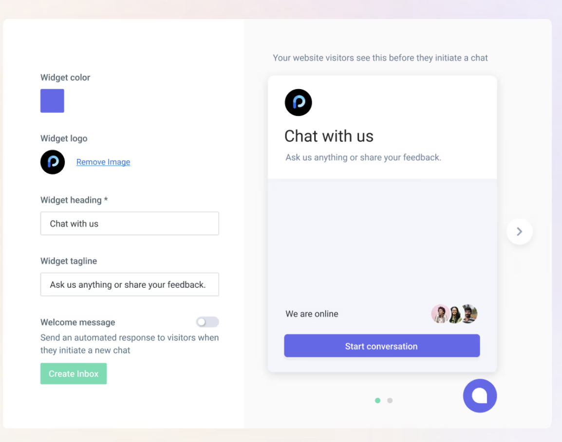 chatbot customization according to brand guidelines