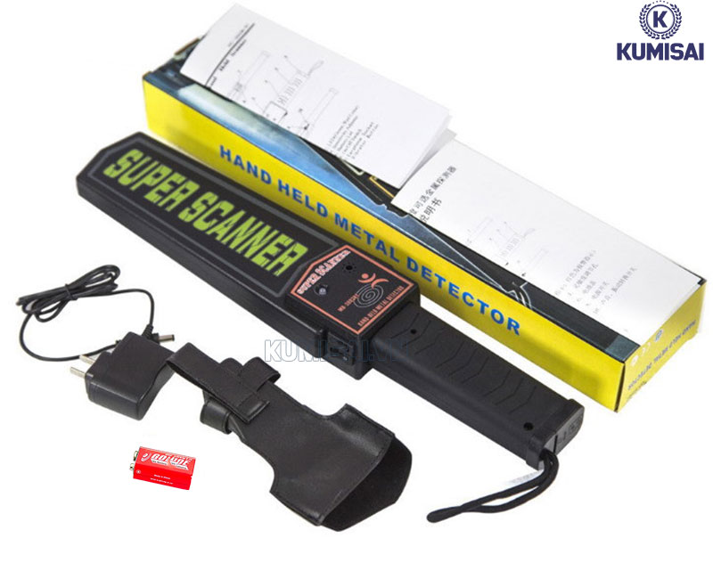 Tìm hiểu về máy dò kim loại cầm tay Super Scanner MD3003B1