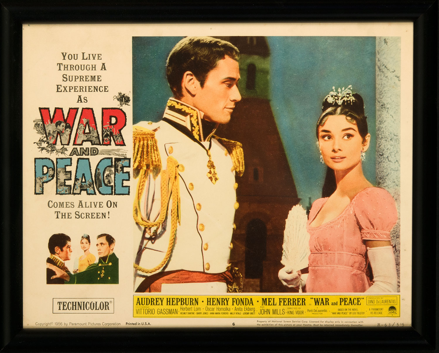 Постер к спектаклю War and Peace