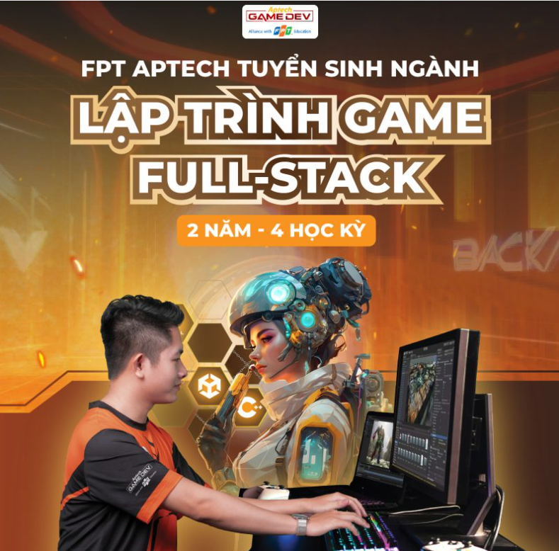 Lập trình game full-stack tại Aptech FPT