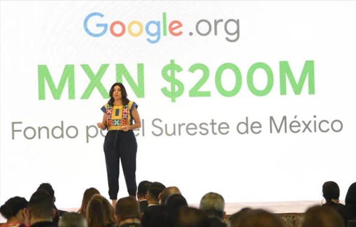 Google announced that it will invest 200 million pesos (US $9.9 million) in training for women in Mexico