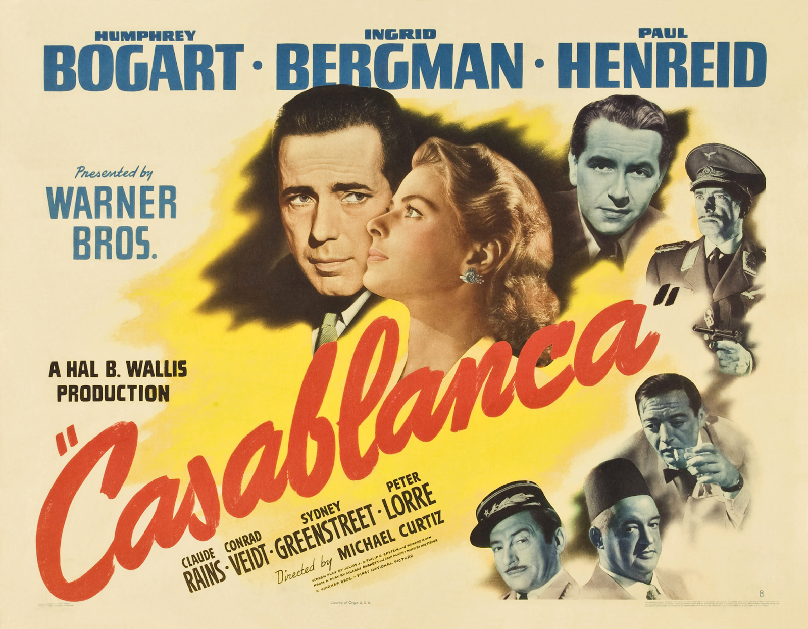 Casablanca- drama movies