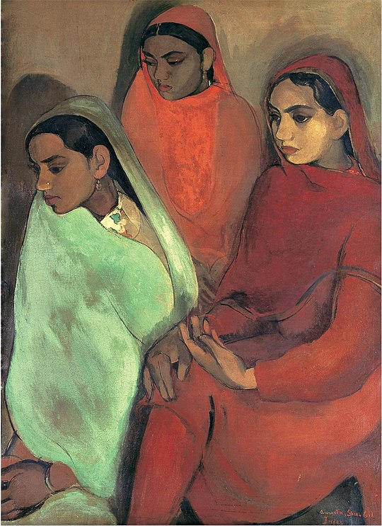 Three Girls, Amrita Sher-Gil