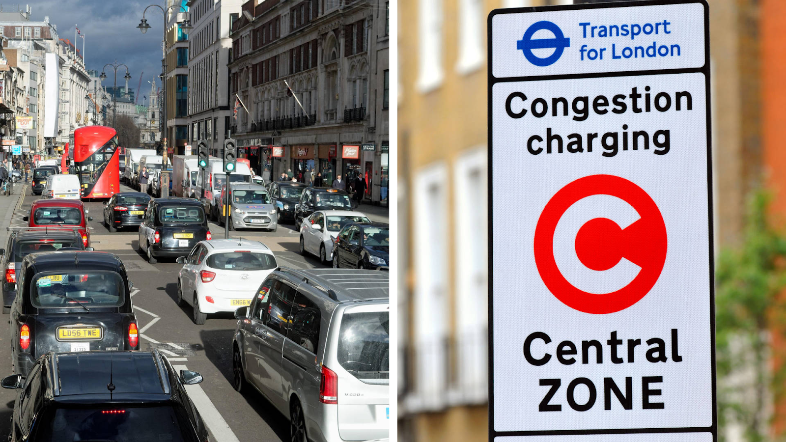 Congestion charge in London