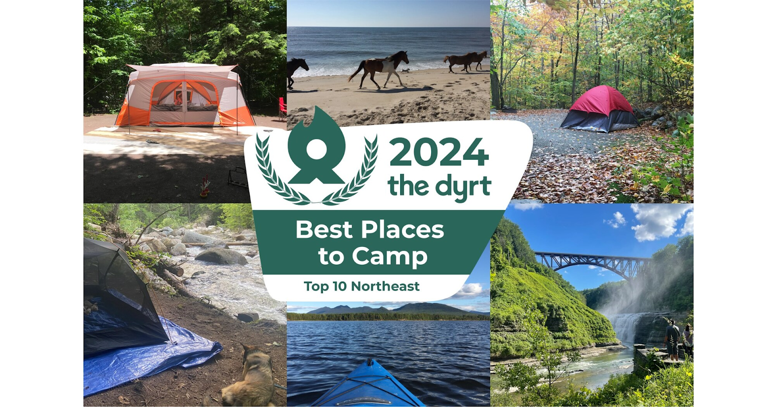 Why Choose The Dyrt: Tent & RV Camping
