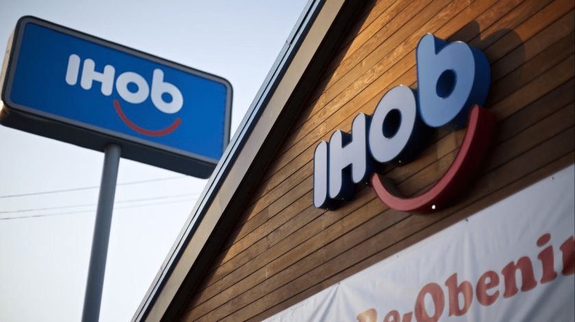 IHOP Guerilla Marketing campaign with changing its name to IHOb