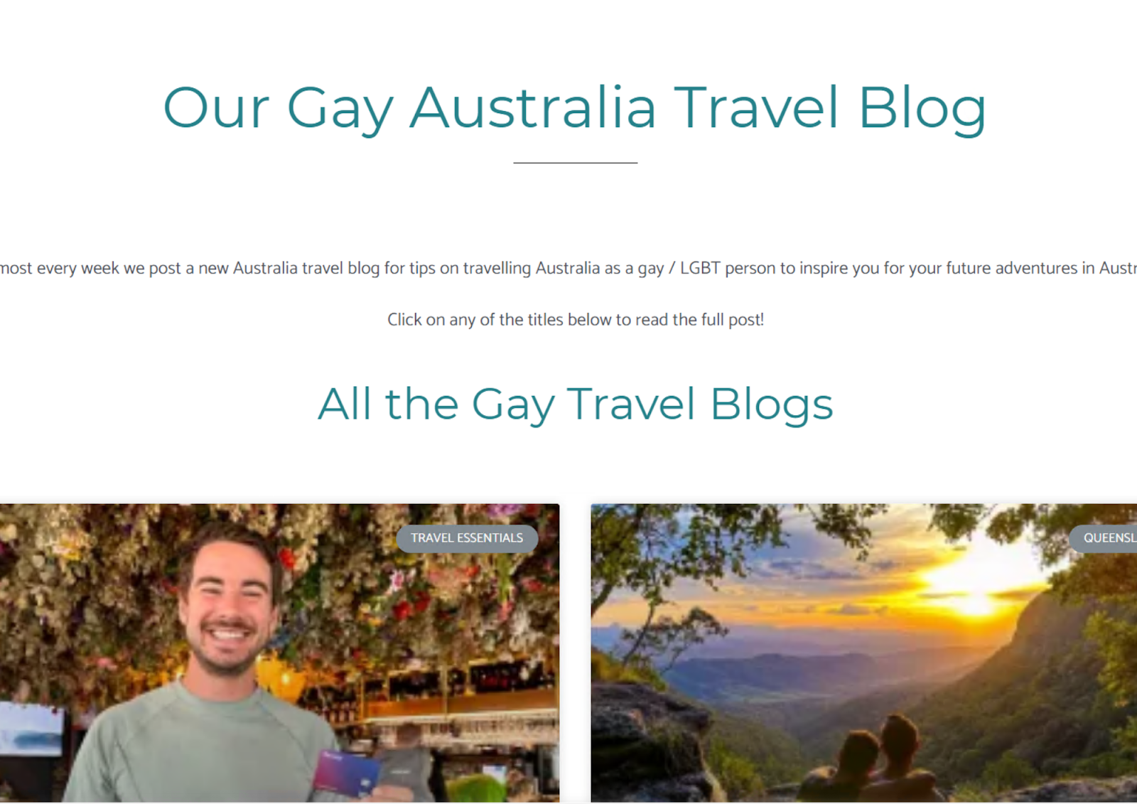 TRAVEL BLOGGERS NEED A WEBSITE TO SHOWCASE THE ARTICLES OF THEIR ADVENTURES.