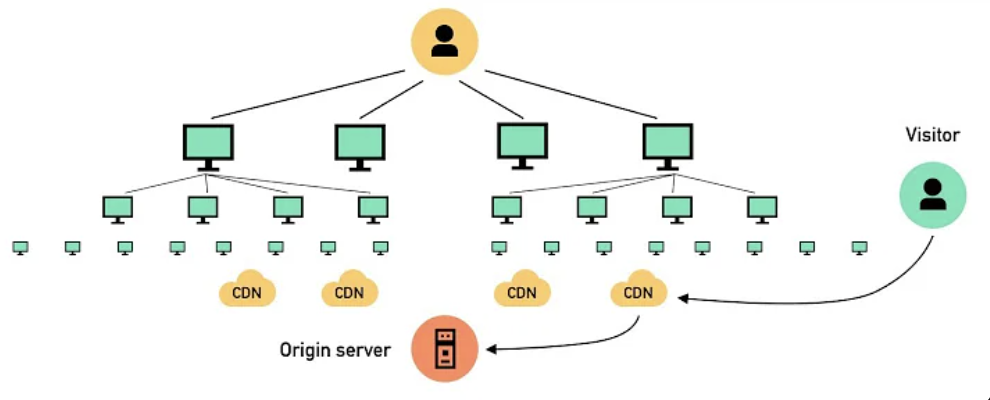 Use of Content Delivery Network (CDN) 
