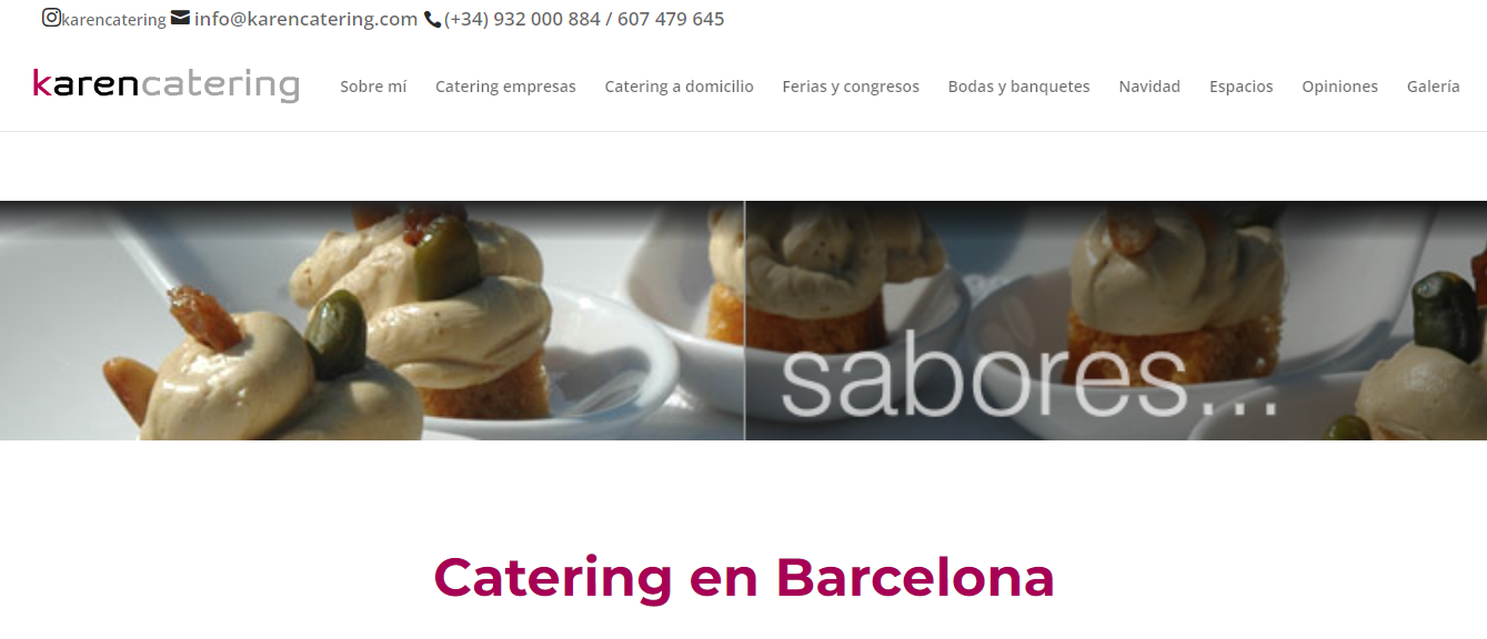 comida para un evento de adultos