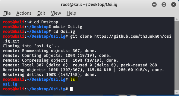 Osi.Ig – A OSINT Tool for Instagram in Kali Linux