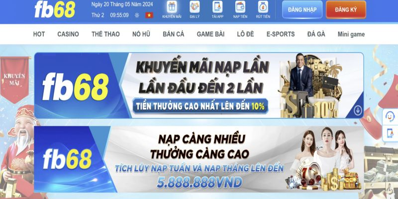 Những ưu điểm nổi bật khi nạp tiền chỉ có tại fb68